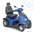 Afiscooter S4 / modrý / široké pneumatiky